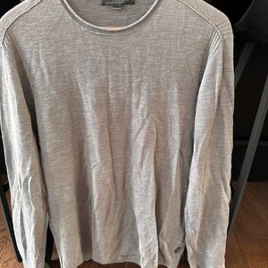 Men's Grey Long Sleeve Shirt